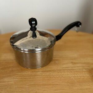 Farberware 1 Qt Stainless Steel Pot with Lid